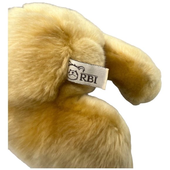 RBI Ron Banafato Bear Weighted Plush Holiday Sweater Plaid Bow Stuffed Animal - Picture 11 of 13